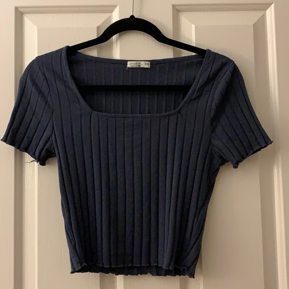 Cotton On Tops - Cropped Frilly Top